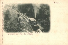 ** T2/T3 Rigi, Chemin De Fer / Funicular Railway, Locomotive (fl) - Non Classés