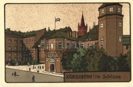 ** T1 Kaliningrad, Königsberg; Schloss / Castle. Kunstverlagsanstalt Siegfried Bäcker  No. 5272. Litho - Unclassified