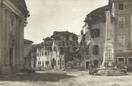 ** T2 Gorizia, Görz; WWI Destroyed Buildings, Ruins, Photo - Unclassified