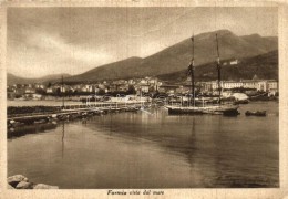 T3 Formia, Vista Dal Mare / Port, Sailing Ship (small Tear) - Ohne Zuordnung