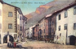 ** T2 Egna, Neumarkt An Der Etsch (Südtirol); Obere Marktgasse, Trafik. Franz Holzknecht / Market Street, - Ohne Zuordnung