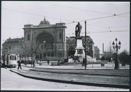 Budapesti Villamosok KülönbözÅ‘ Korokból, 6 Db Mai Nagyítás Korabeli Vintage... - Sonstige & Ohne Zuordnung