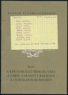 1970 Az Operaház Neves Személyiségeinek Aláírása... - Other & Unclassified