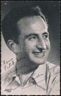 Cca 1960 Christian Juin Francia énekes Aláírt Fotója / French Singer Signed Photo - Autres & Non Classés