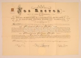 1927 Gyógyszerész Diploma / Pharmacologist Diploma - Non Classificati