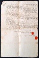 1796 Nagyrecske, Gömör Vármegye Tanúságlevele Peres ügyben, Latin Nyelven,... - Unclassified