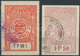 Sátoraljaújhely 1927-1928 MPIK 12+14 (6.000) - Non Classificati