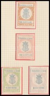 Kiskunhalas 1924 MPIK 1-4 Közte 3 Oldalon Vágott - Non Classificati