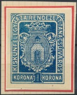 Kiskunfélegyháza 1917 MPIK 1 Vágott (25.000) - Non Classés