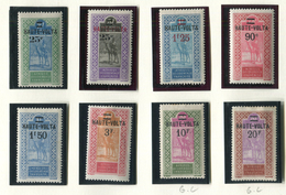 Hte Volta **,* GC   N° 33 à 40 - Unused Stamps