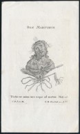 Gottfried Bernhard Göz (1708-1774): Krisztus Mártíromsága, Rézmetszet,... - Estampes & Gravures