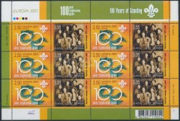 ** 2007 Európa Cserkész Mi 858-859 Kisív - Sonstige & Ohne Zuordnung