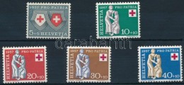 ** 1957 Pro Patria Sor Mi 641-645 - Sonstige & Ohne Zuordnung