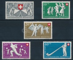 ** 1951 Pro Patria Sor Mi 555-559 - Sonstige & Ohne Zuordnung