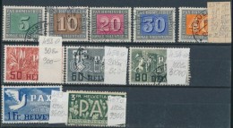 O 1945 Nem Teljes PAX Sor (Mi EUR 400.-) - Other & Unclassified