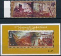 ** 1999 Panama Csatorna ívszéli Pár Mi 1830-1831 + Blokk Mi 134 - Autres & Non Classés