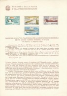 1956-1960 3 Db Klf Olasz Postai Olimpia Kiadvány IsmertetÅ‘ - Autres & Non Classés