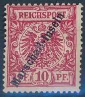 * Marshall-Inseln 1899 Mi 3 IIb Signed: Jäschke-Lantelme - Other & Unclassified