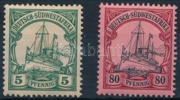 * Deutsch Südwestafrika 1901 Mi 12, 19 - Altri & Non Classificati