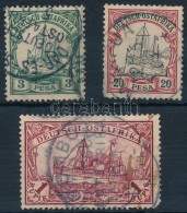 O Deutsch Ostafrika 1901 Mi 12, 16, 19 - Other & Unclassified