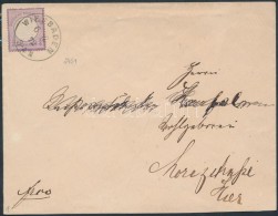 1872 Mi 1 Levélen / On Cover 'WIESBADEN' - Altri & Non Classificati