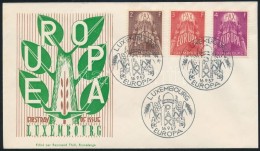 1957 Europa CEPT Sor Mi 572-574 FDC - Autres & Non Classés