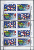 ** 2004 Belépés Az Európai Unióba Kisív Mi 844-845 - Altri & Non Classificati