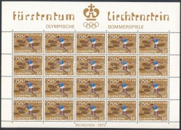 ** 1972 Nyári Olimpia Kisív Sor Mi 556-559 - Sonstige & Ohne Zuordnung