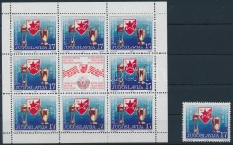 ** 1992 1991-1992-es Bajnokcsapatok Európa-kupája Bélyeg + Kisív Mi 2522 - Other & Unclassified