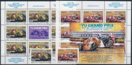 ** 1989 Motorverseny Sor + Kisívsor Mi 2345-2346 + Blokk Mi 34 - Other & Unclassified