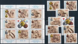 ** 1988 Nyári Olimpia: Szöul Sor +  Kisív Mi 2318-2325 - Other & Unclassified