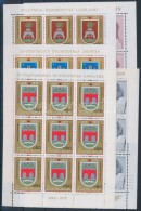 ** 1970 1 Kisív + 2 Klf Kisívsor Mi 1375-1377 + 1381-1382 - Other & Unclassified