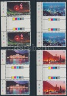 ** 1983 Hongkong Sor ívközéprészes Párokban Mi 415-418 - Other & Unclassified