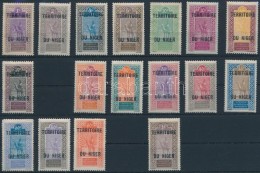 * 1921-1922 Forgalmi Sor 17 értéke Mi 1-8, 10-17, 19 + Felülnyomott Forgalmi Sor Mi 22-28 - Altri & Non Classificati