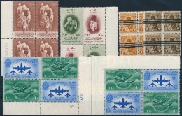 ** 1953-1958 6 Klf Négyestömb - Sonstige & Ohne Zuordnung