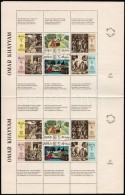 ** 1967 Omar Khayyam 4 Kisívet Tartalmazó Nagy ív Mi 266-271 - Other & Unclassified