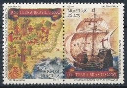 ** 1998 Brazília Felfedezésének 500. évfordulója Pár Mi 2816-2817 - Sonstige & Ohne Zuordnung