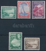 ** 1936 Forgalmi 5 érték Mi 89, 92, 95-97 - Sonstige & Ohne Zuordnung