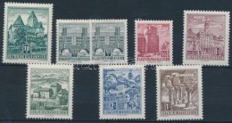 ** 1957-1970 Épületek 8 Klf Forgalmi Bélyeg - Other & Unclassified