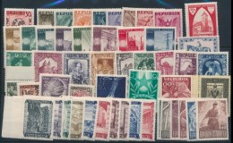 ** 1946-1950 52 Klf Bélyeg, Közte Sorok - Sonstige & Ohne Zuordnung