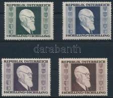 ** 1946 Karl Renner Sor Mi 772-775 A - Sonstige & Ohne Zuordnung