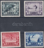 ** 1933 FIS VB Mi 551-554 (Mi EUR 650.-) - Autres & Non Classés