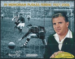 ** 2007/41 In Memoriam Puskás Ferenc Fogazott Emlékív - Sonstige & Ohne Zuordnung