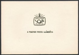 ** 1981 4 Db SorszámkövetÅ‘ Bélyegnap Ajándék Blokk (28.000) - Other & Unclassified