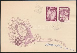 1959 Bélyegnap FDC A TervezÅ‘, Bokros Ferenc Saját KezÅ± Aláírásával - Altri & Non Classificati