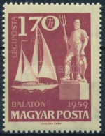 ** 1959 Balaton 1,70Ft 'fehér Folt A Halon' Tévnyomat - Other & Unclassified