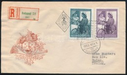 1953 Bélyegnap (26.) Sor Ajánlott FDC-n - Other & Unclassified