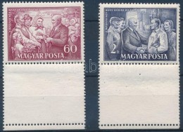 ** 1952 Rákosi 60f és 2 Ft Alul üres MezÅ‘vel (5.500) - Other & Unclassified