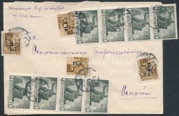 1946 (7. Díjszabás) Levél 20 X 30P + 4 X Tl.I. Bérmentesítéssel / Cover... - Other & Unclassified