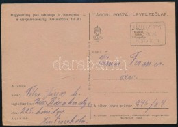 1943 Tábori Posta LevelezÅ‘lap 'BÁZAKERETTYE' Postaügynökségi... - Other & Unclassified